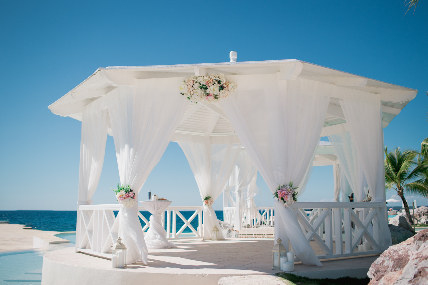 Тракадеро свадьба в Доминикане